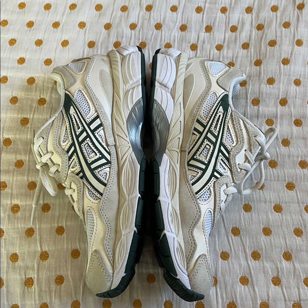 ASICS Gel-NYC sneakers ivory forest night men’s 6 women’s 7.5 - Picture 5 of 8